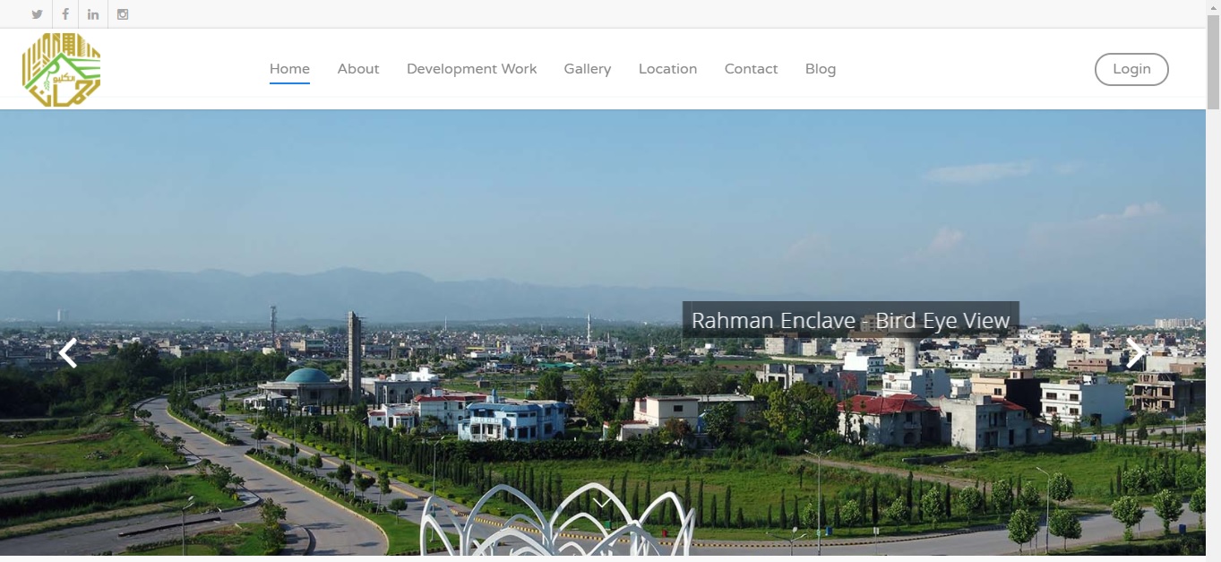 Rahman Enclave Website